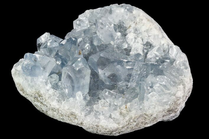 Sky Blue Celestine (Celestite) Crystal Cluster - Madagascar #106686